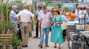 Visitors to Four Oaks